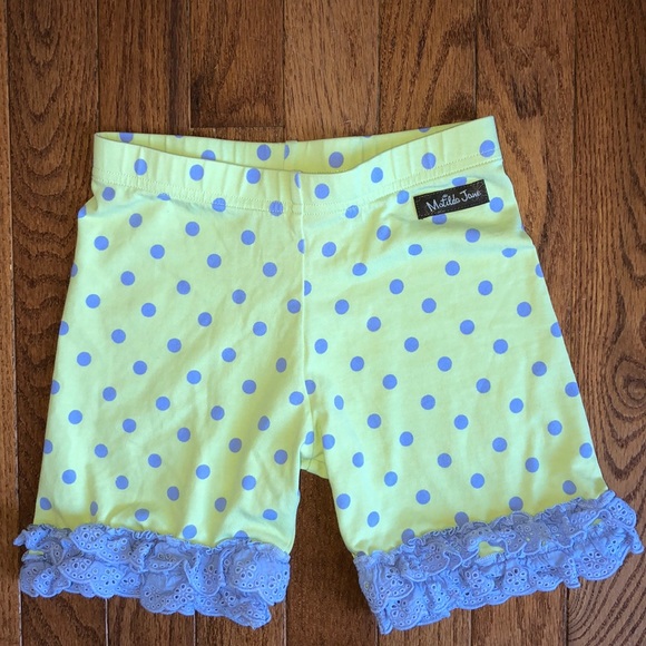 NWT Matilda Jane Adventure Begins Leapfrog Shorties Shorts sz 2 Girls